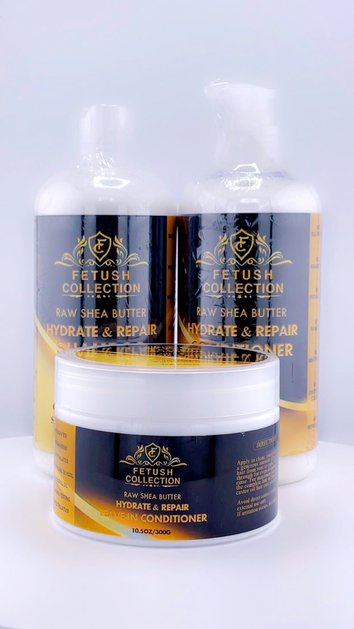 CONDITIONAL WITH SHAMPOO & LEAVE-IN-CONDITIONAL SET